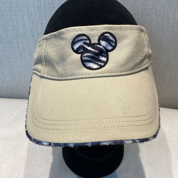 Disney Accessories Disneys Animal Kingdom Sun Visor Hat Cap Khaki